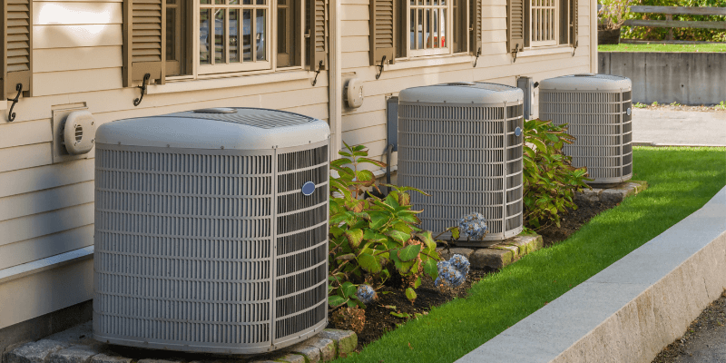 AC unit outside of home